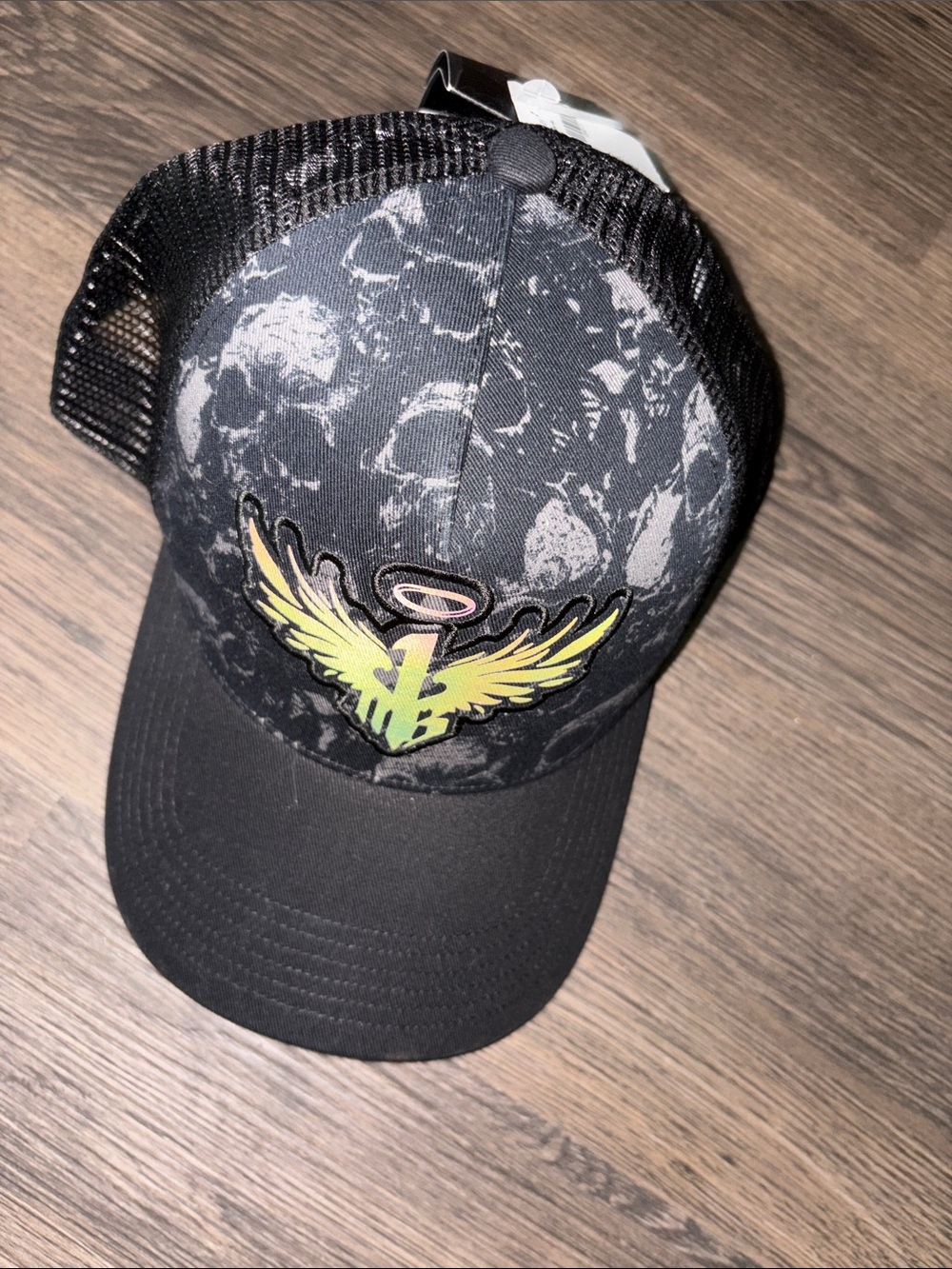 Black Trucker Cap